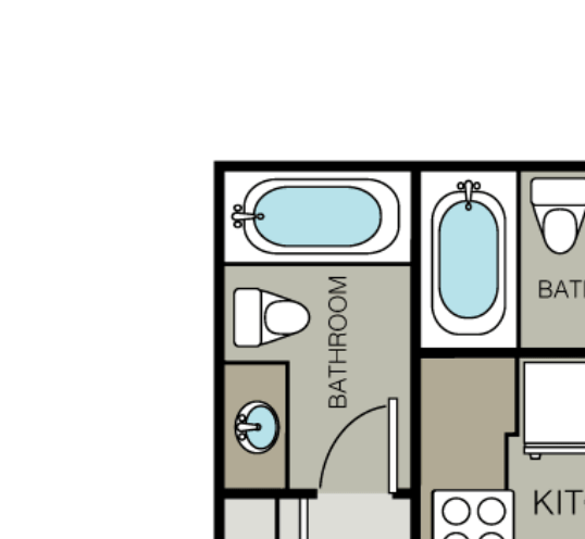 2 Bedroom 2 Bath B 2 Bedroom 2 Bath B at Azul Apartments, Hemet